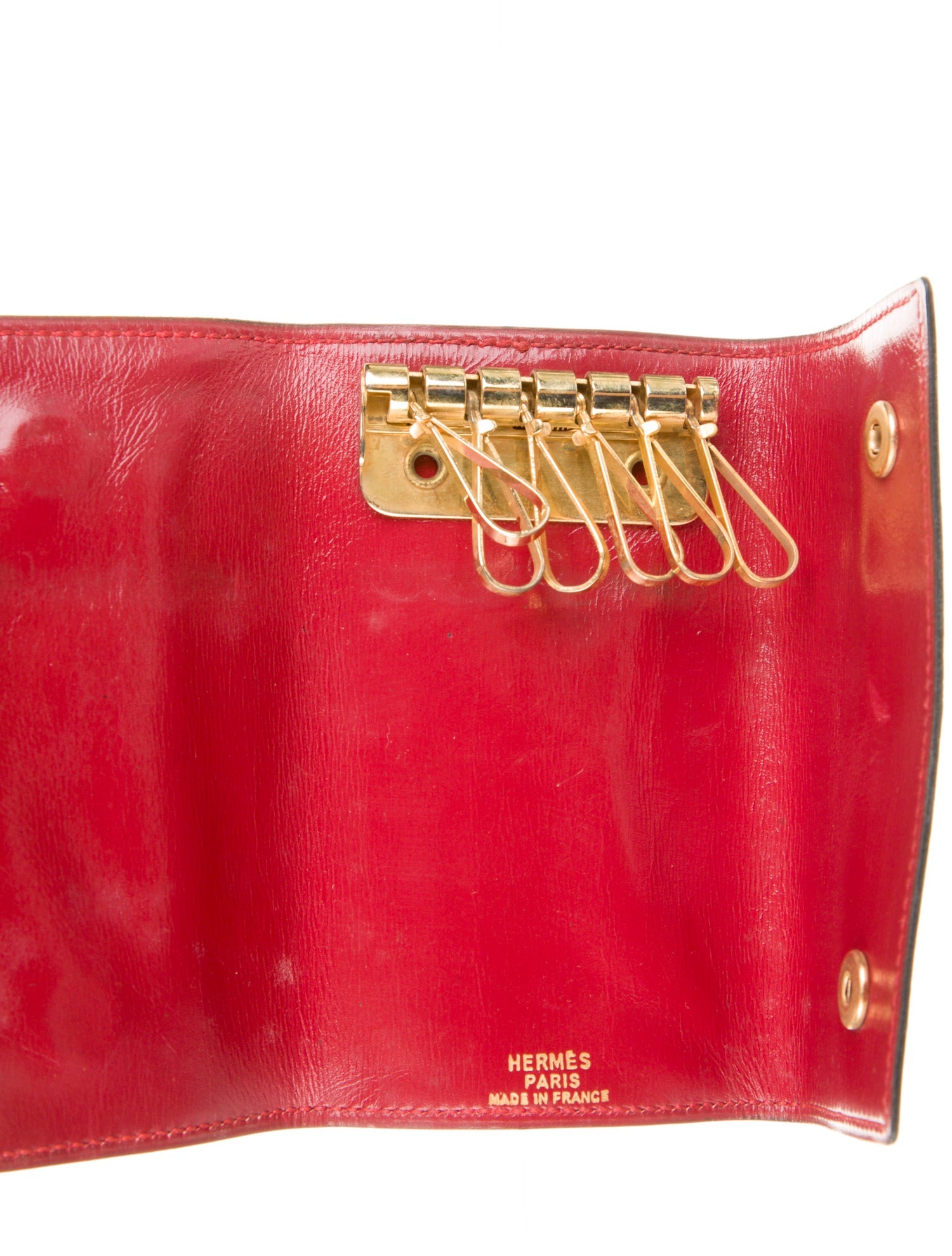 Hermès Box Leather 6-Key Holder